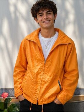 DKNY Orange Reversible Jacket